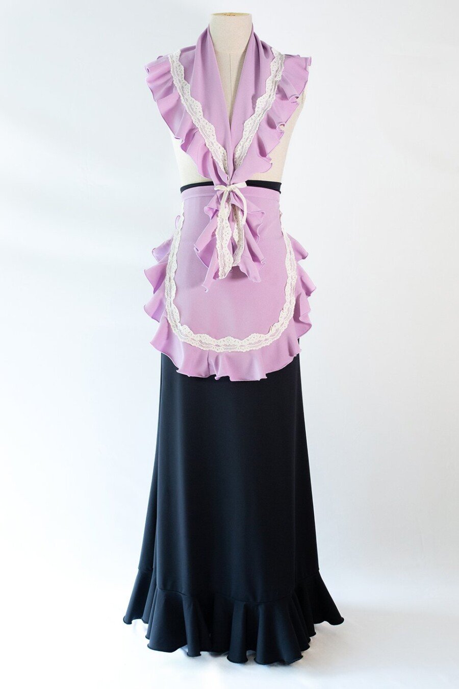 Conjunto de pico y delantal flamenco