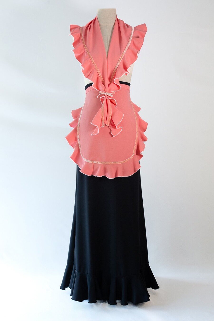 Conjunto de pico y delantal flamenco